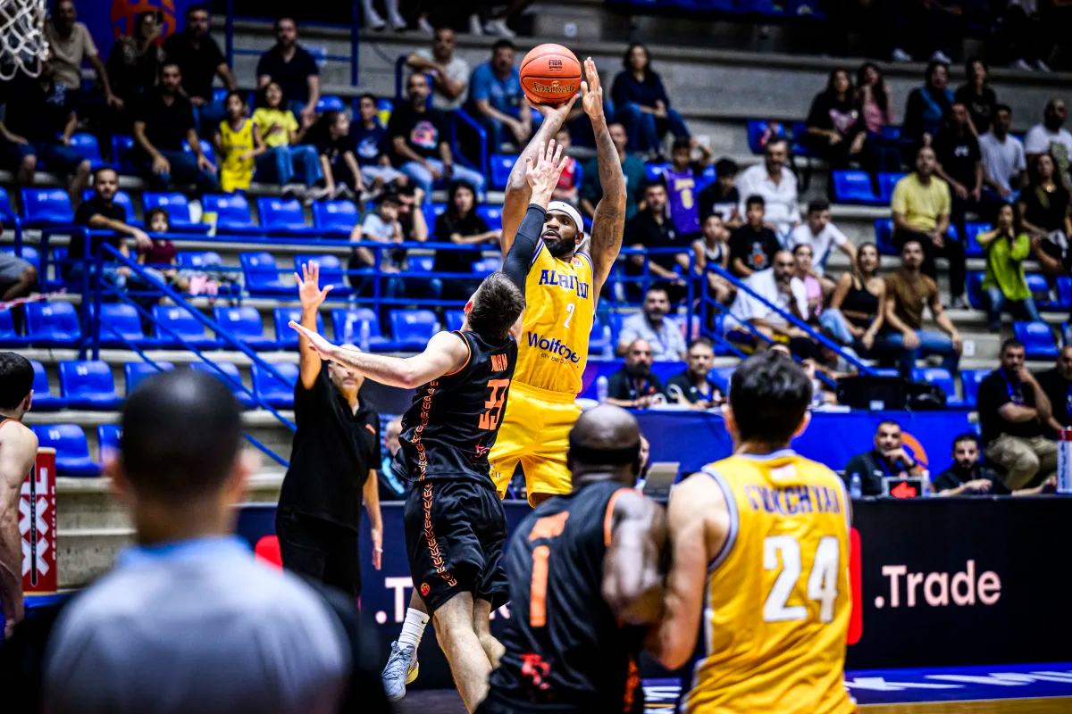 فوز صعب للرياضي على الوحدة السوري في بطولة غرب اسيا لكرة السلة