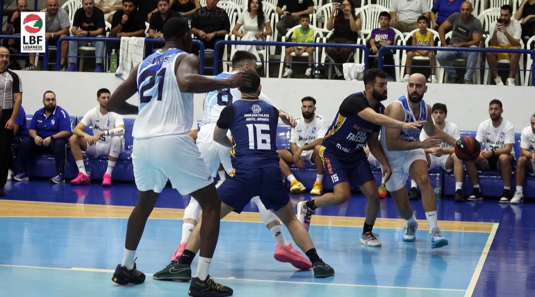 اجانب الشانفيل يهزمون فريق ان اس اي في بطولة لبنان لكرة السلة