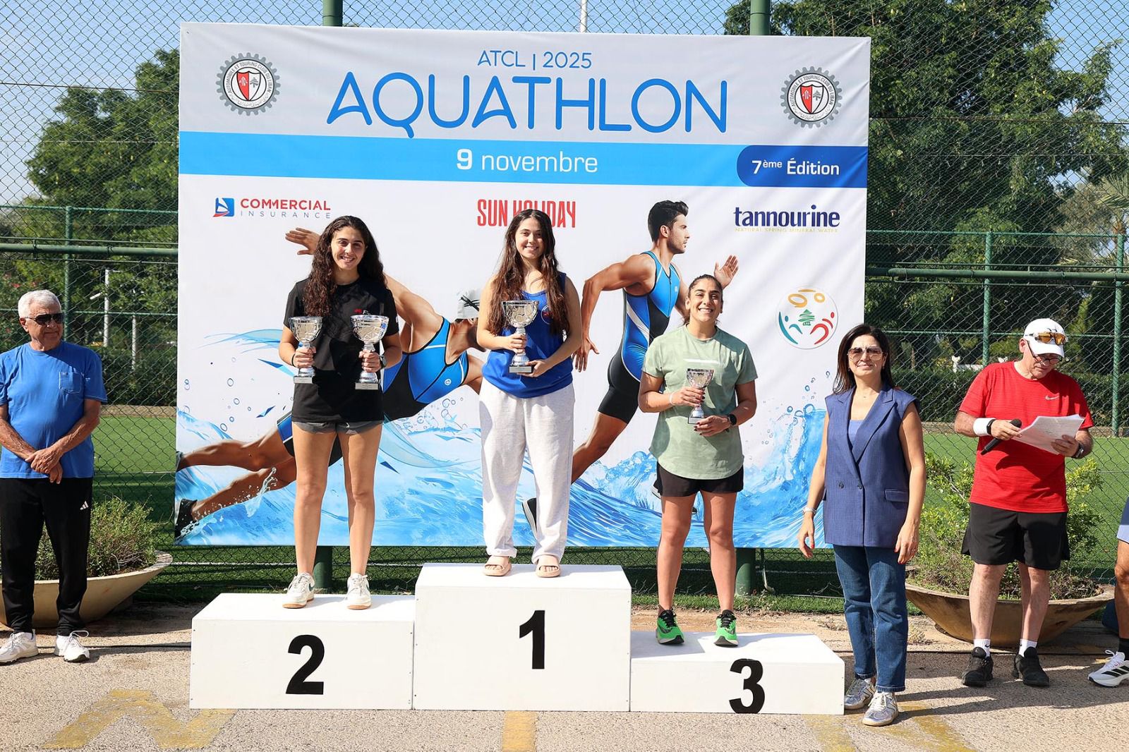 النادي اللبناني للسيارات والسياحة نظّم سباق الأكواتلون السابع