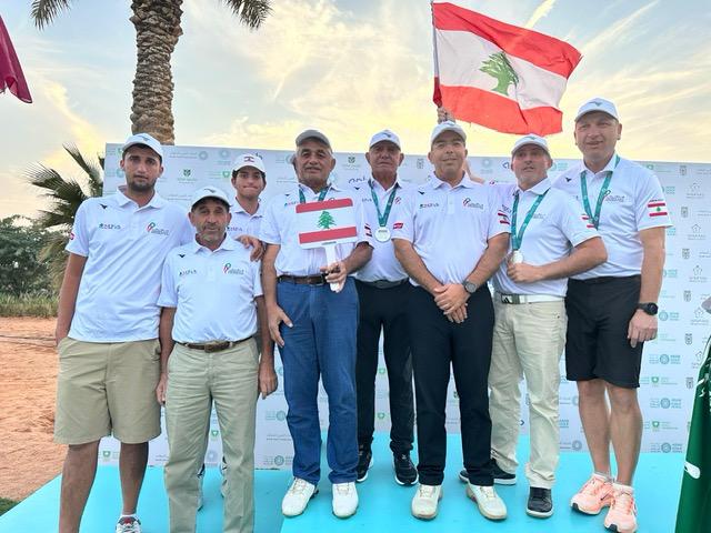 غولف لبنان يحقق فوزاً مزدوجاً بإحراز الميدالية الفضيّةفي البطولة العربية لفئة الروّاد وإنتخاب سلام عضواً في تنفيذية الإتحاد العربي