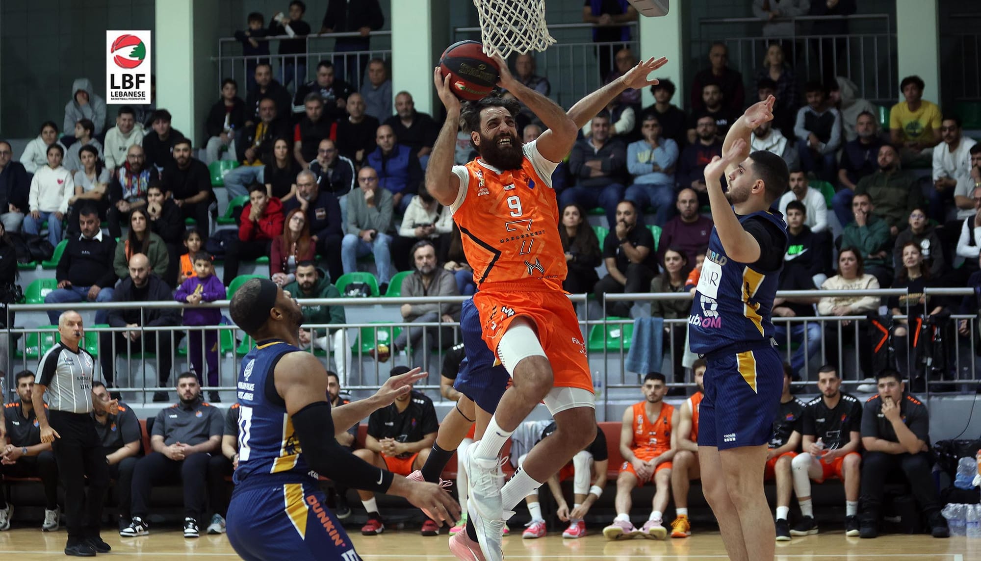 هومنتمن يحقق فوزه السادس في بطولة لبنان لكرة السلة
