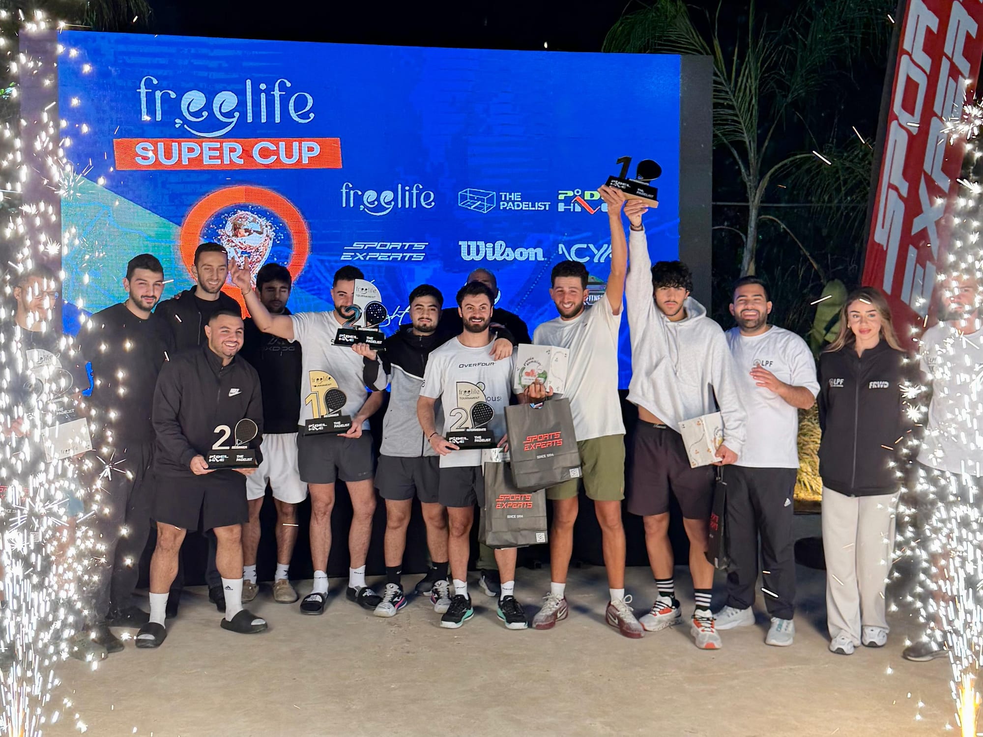 ختام حاشد ومثير لبطولة الـ "سوبر كاب" في البادل