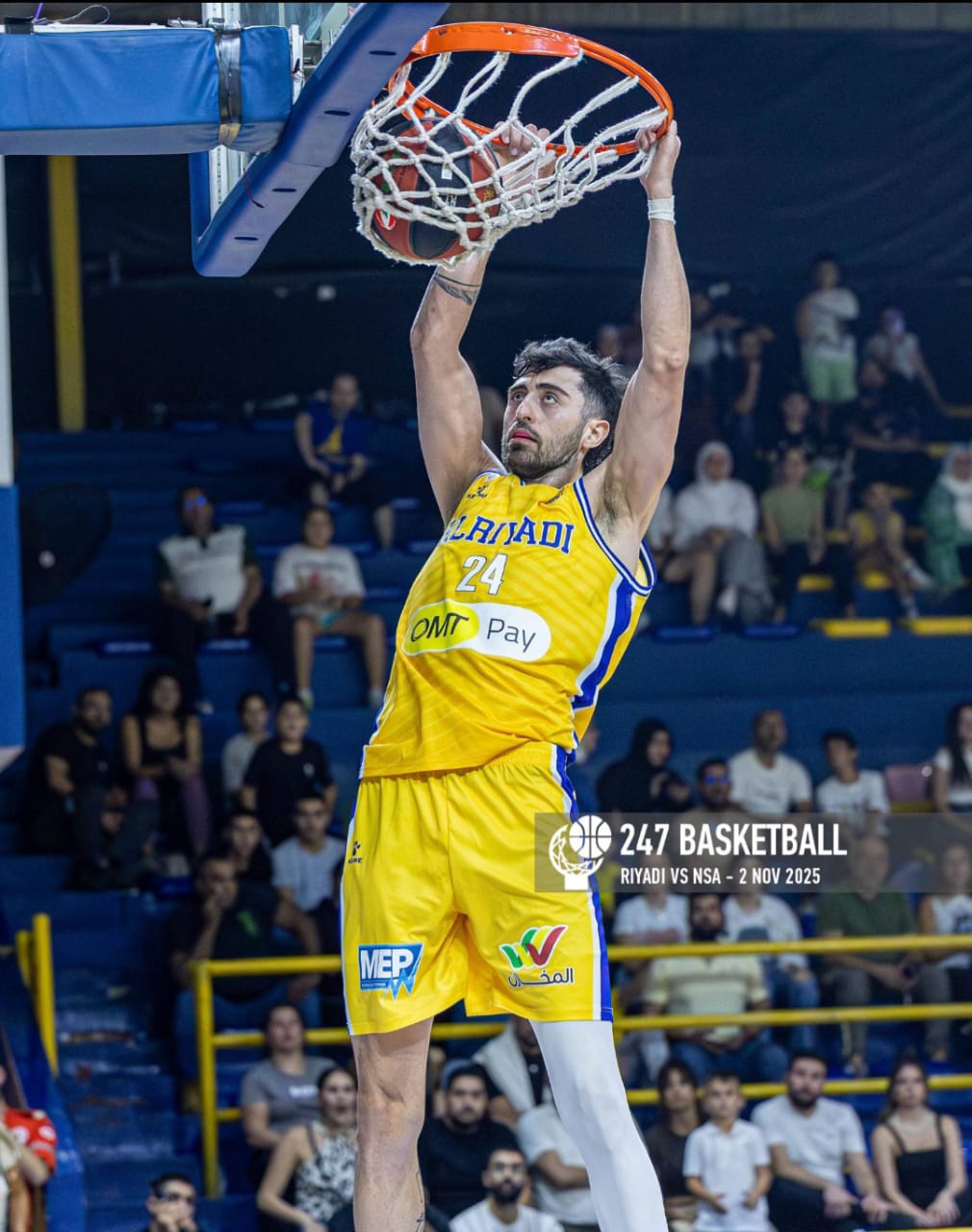 الرياضي يوقف سلسلة انتصارات المركزية جونيه في بطولة لبنان لكرة السلة