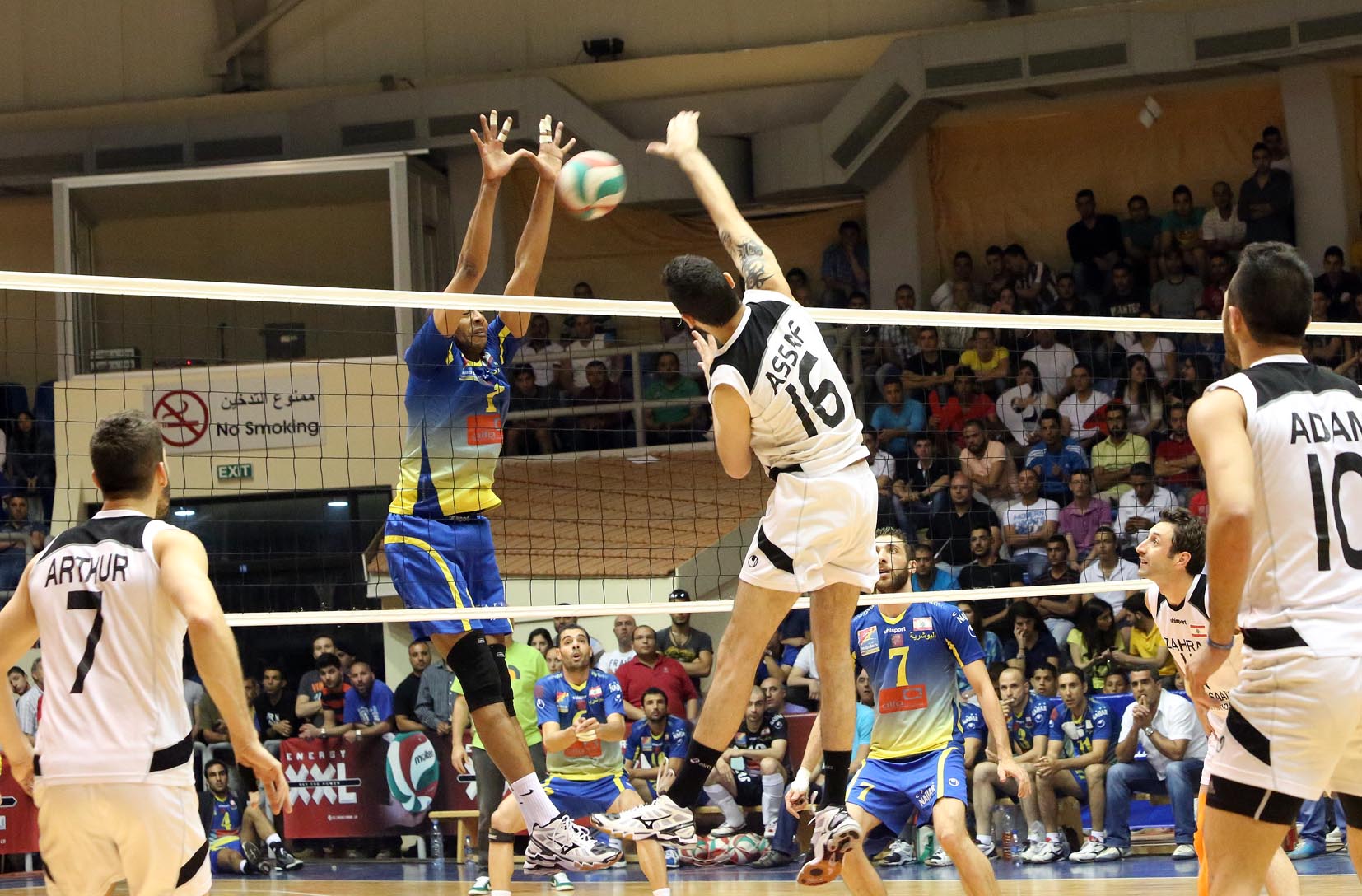 الصدارة على حالها في ختام المرحلة الرابعة لبطولة لبنان للكرة الطائرة