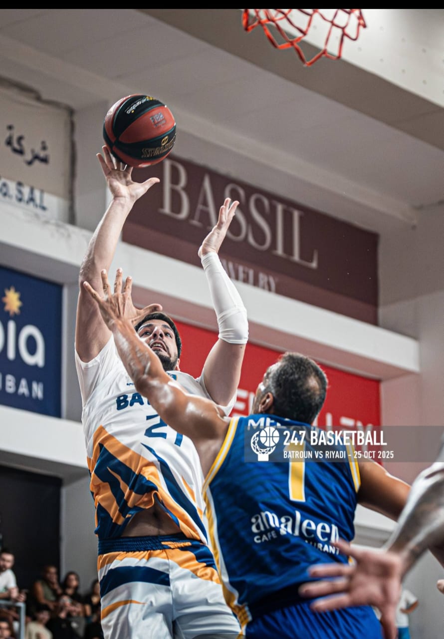 شباب البترون يحقق فوزه الثاني في بطولة لبنان لكرة السلة