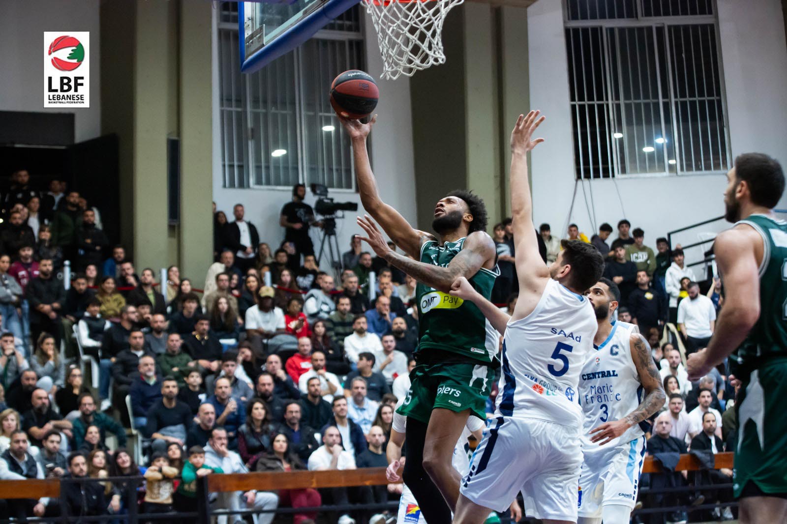 المركزية جونيه يحقق فوزا تاريخيا على الحكمة في بطولة لبنان لكرة السلة