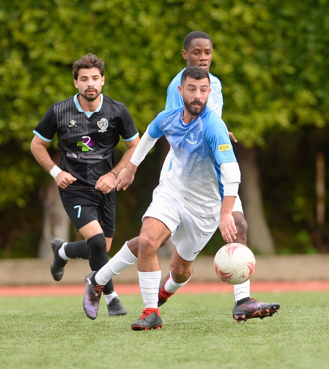 فوز الرياضي العباسية على الراسينغ في بطولة لبنان لكرة القدم.