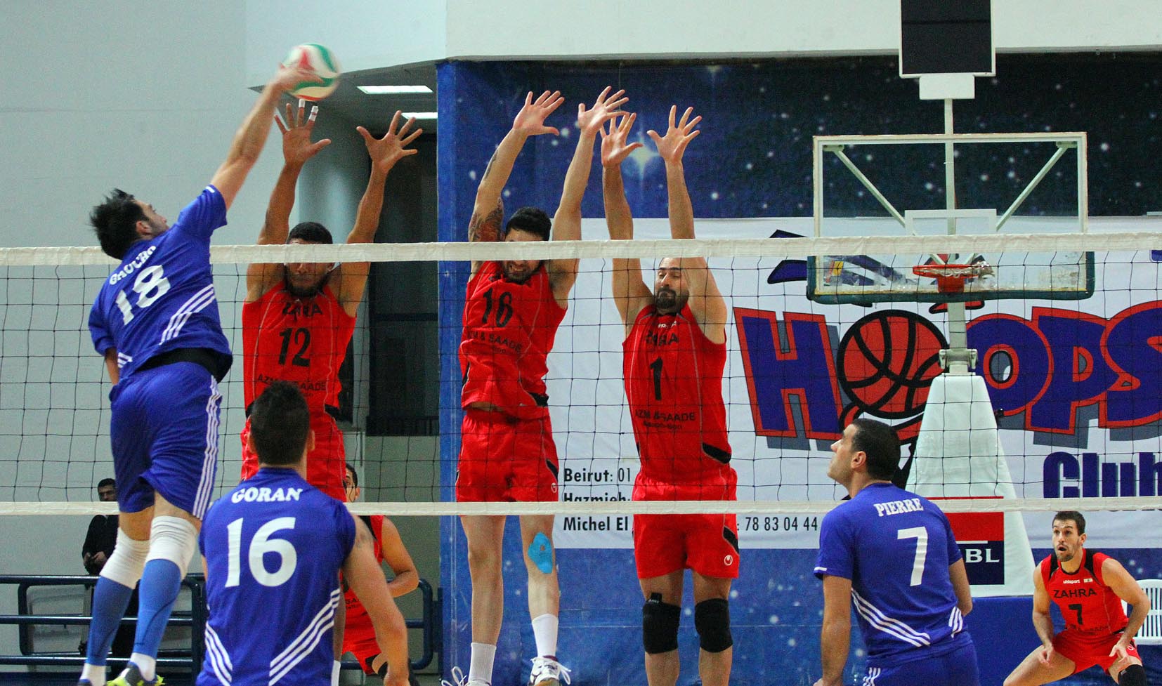 الشباب البترون مستمر في صدارة بطولة لبنان للكرة الطائرة