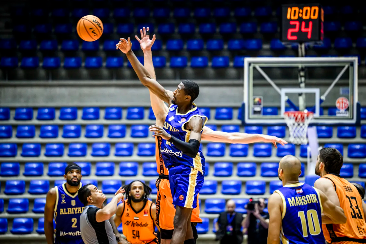 الرياضي يجدد  فوزه على الوحدة السوري في بطولة غرب اسيا لكرة السلة