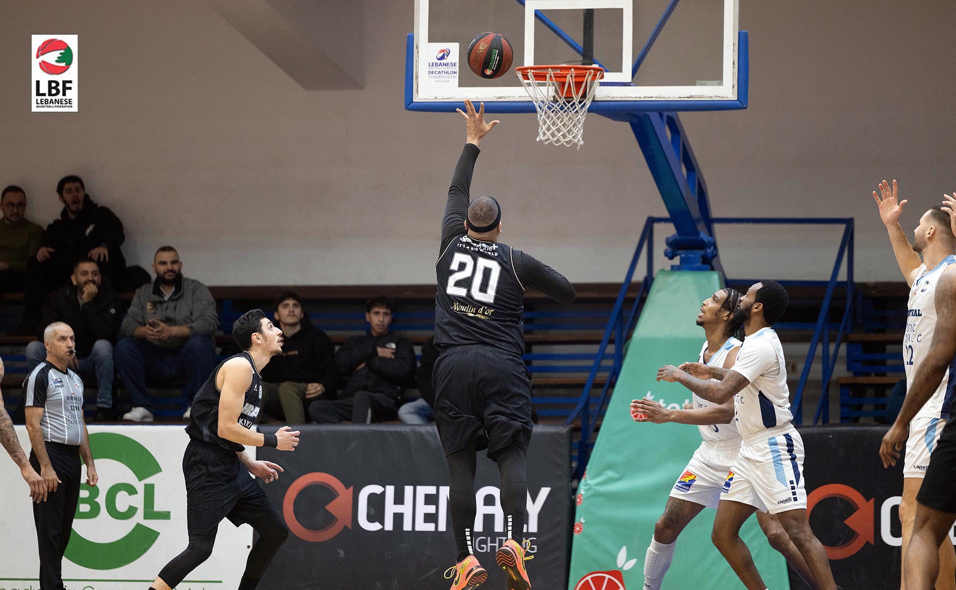 المركزية جونية يستعيد عافيته على حساب التضامن حراجل في بطولة لبنان لكرة السلة