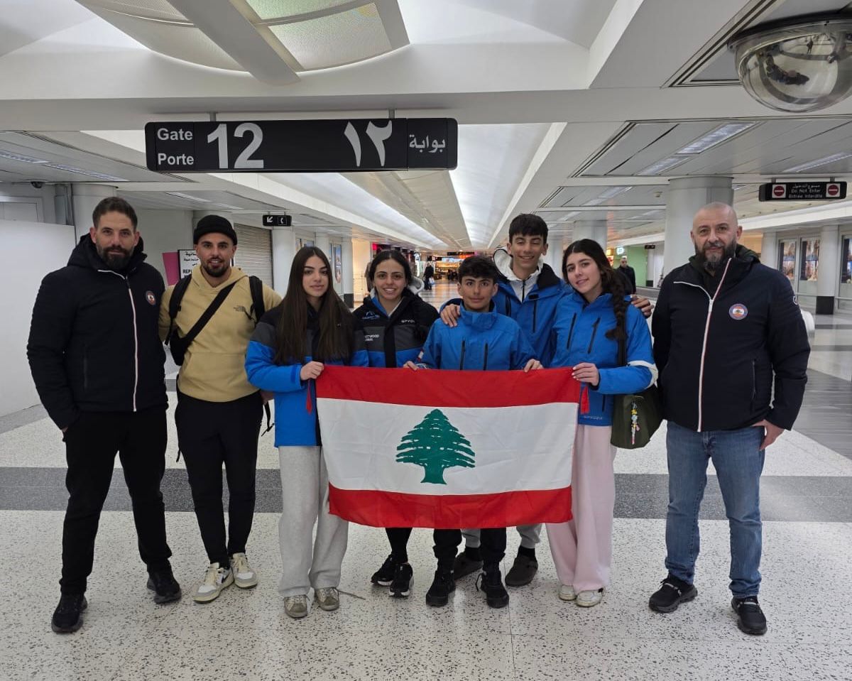 بعثة الاتحاد اللبناني للتزلج والبياتلون                            تشارك في  بطولة دولية بأندورا