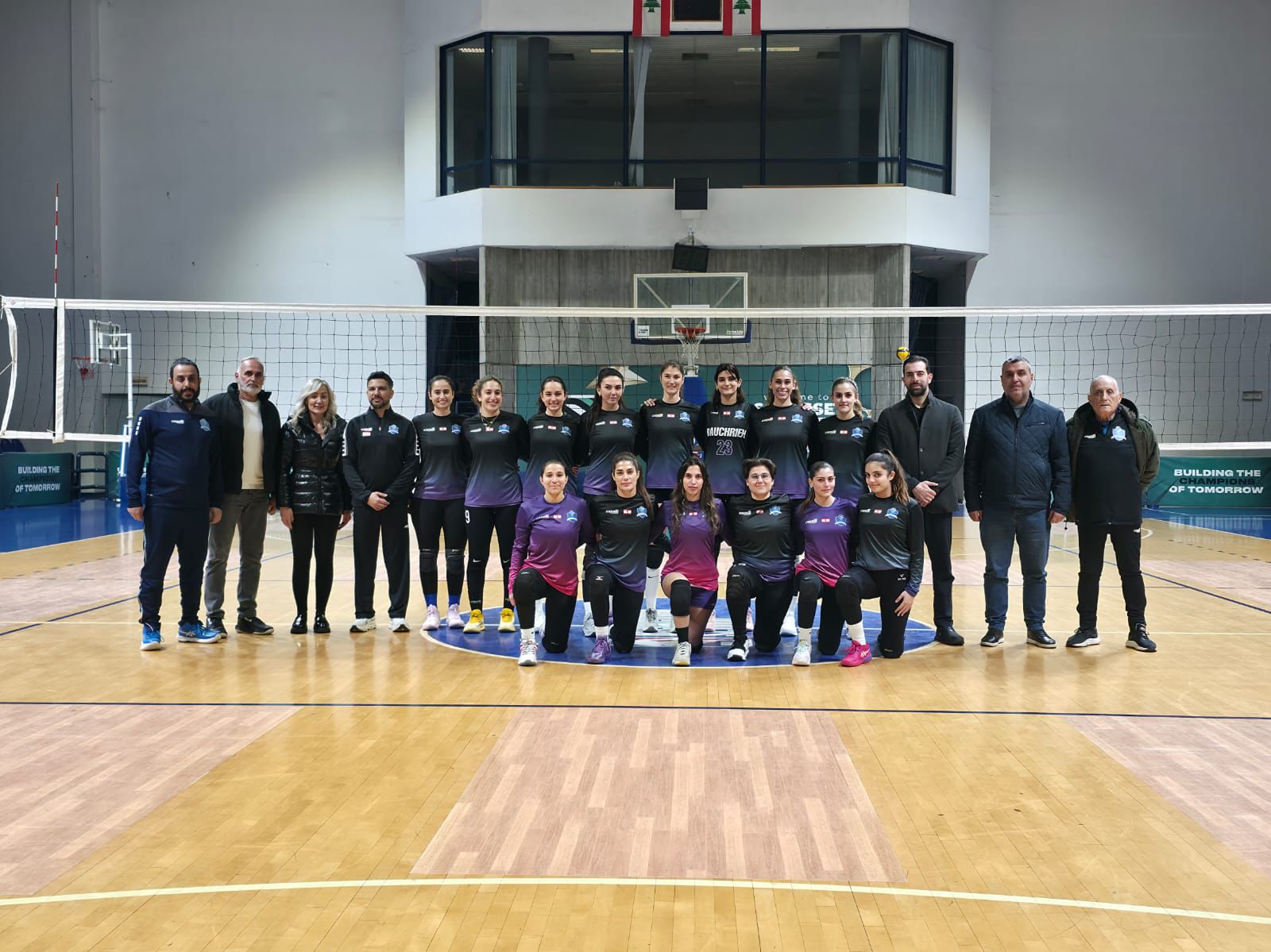 بعثة نادي الشببية البوشرية في الكرة الطائرةتشارك في دورة الألعاب العربية للسيدات في الشارقة