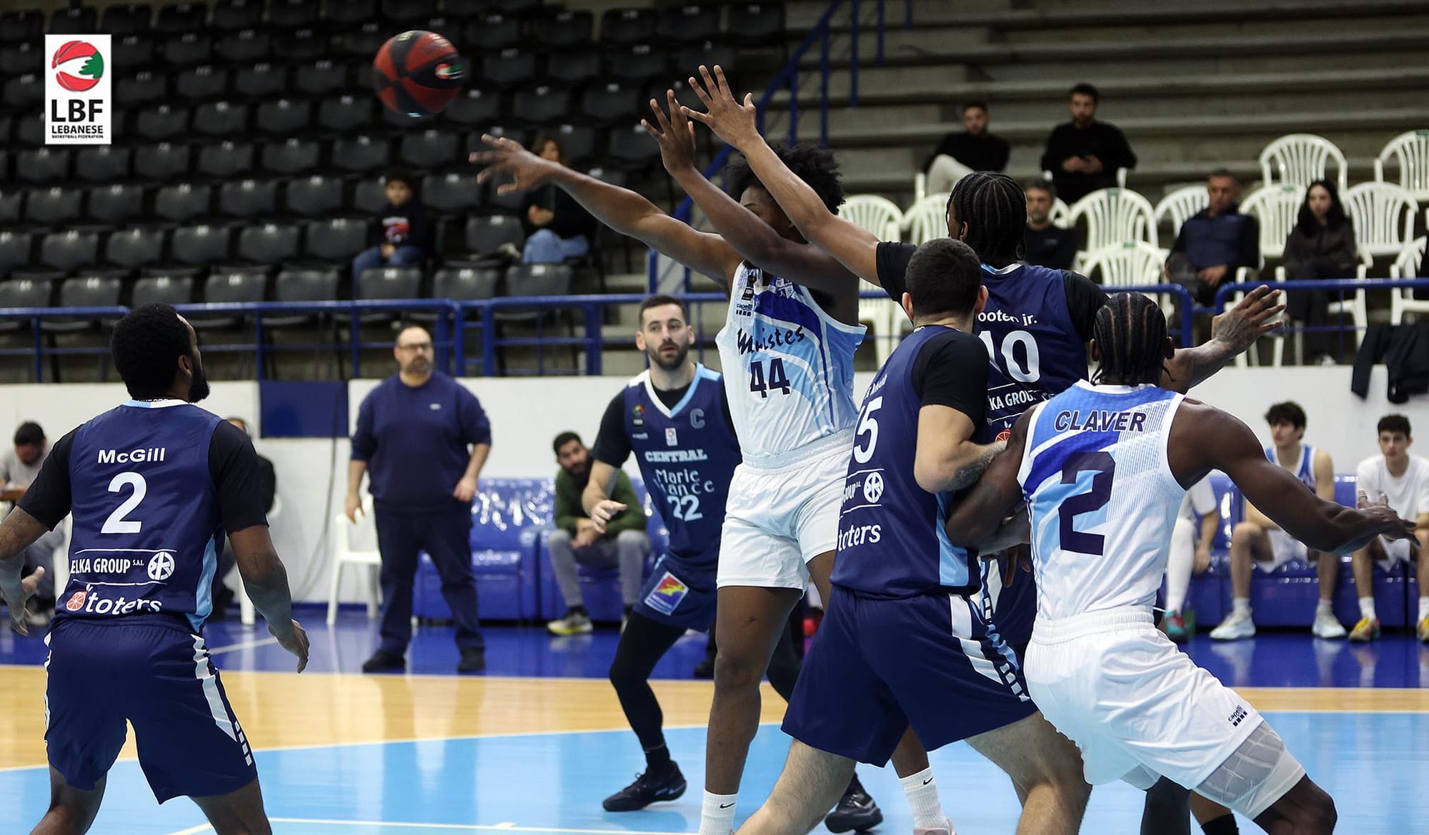 فوز الرياضي والمركزية جونيه على انترانيك والشانفيل في بطولة لبنان لكرة السلة