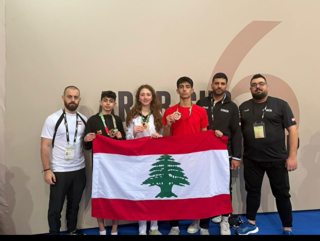 بطولة الفجيرة الدولية بالتايكواندو:لبنان اضاف ذهبية وبرونزية
