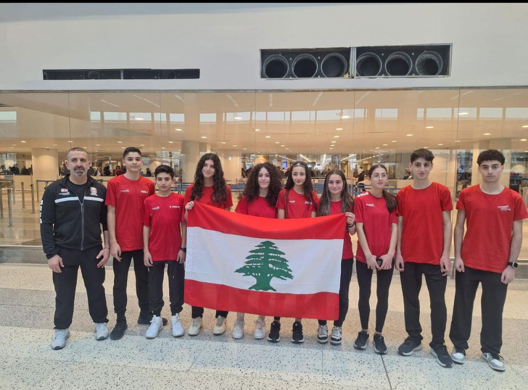 منتخب لبنان  للتايكواندويشارك في  كأس العرب بالامارات