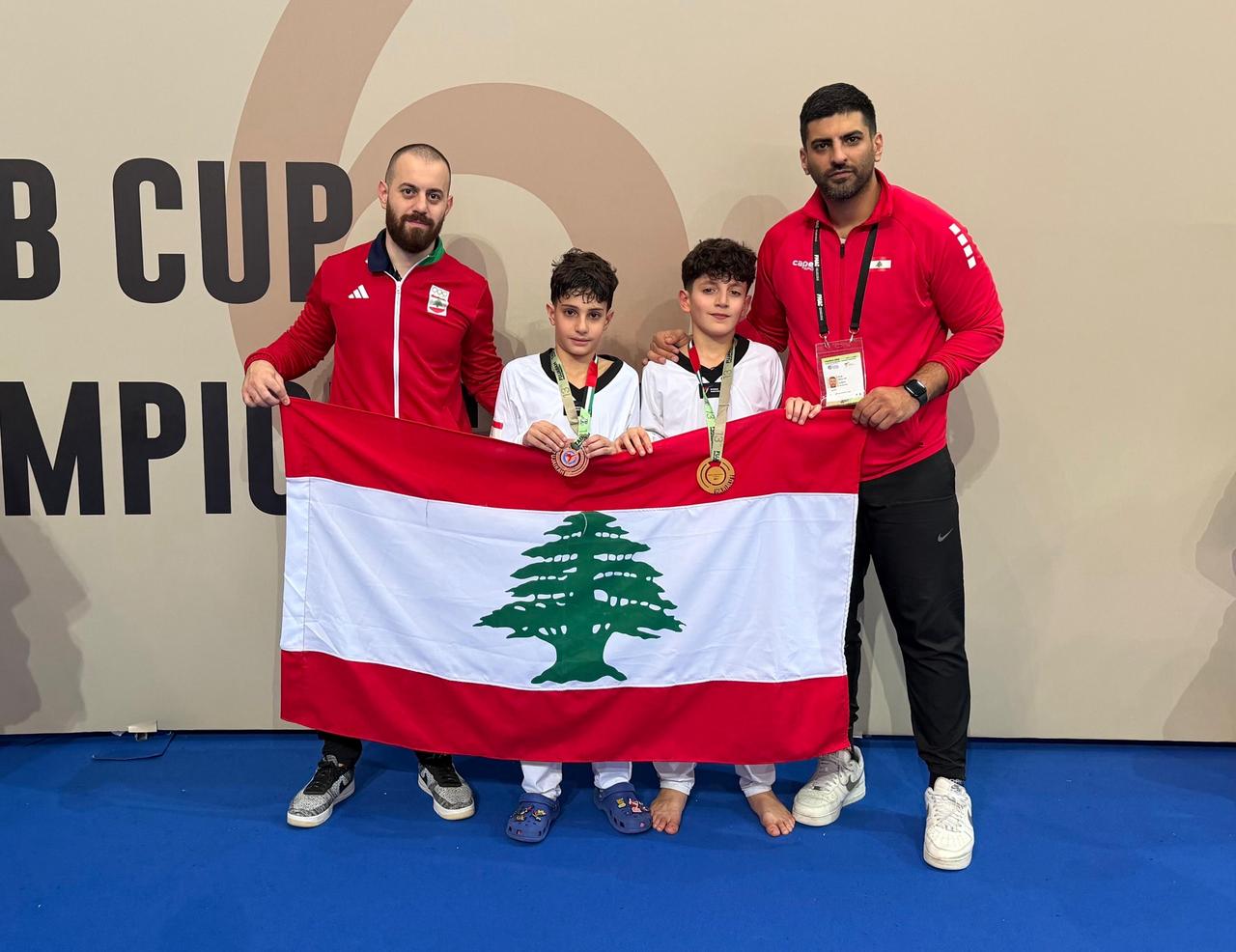 بطولة الفجيرة الدولية بالتايكواندو:ذهبية وبرونزية للبنان في اليوم الأخير