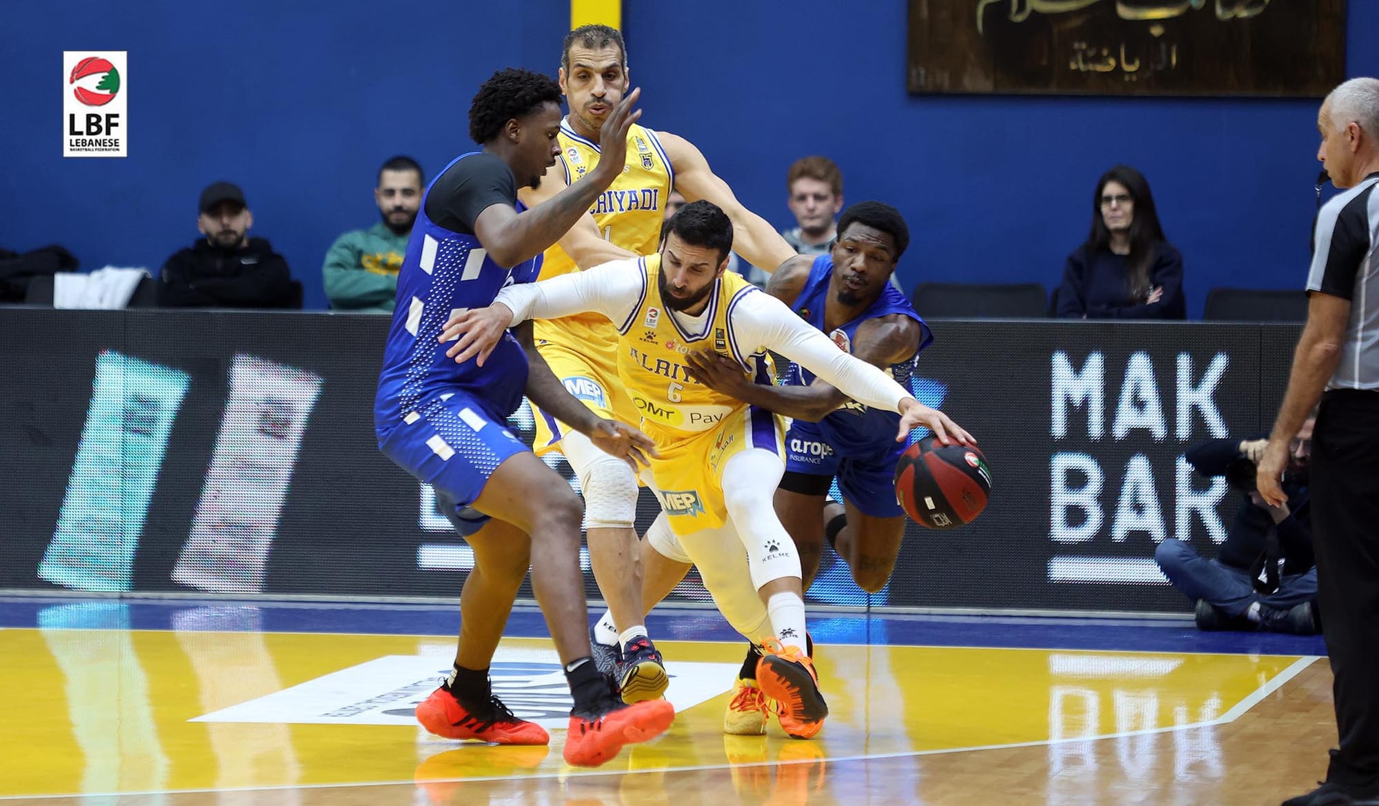 الرياضي مستمر في صدارة بطولة لبنان لكرة السلة من دون خسارة