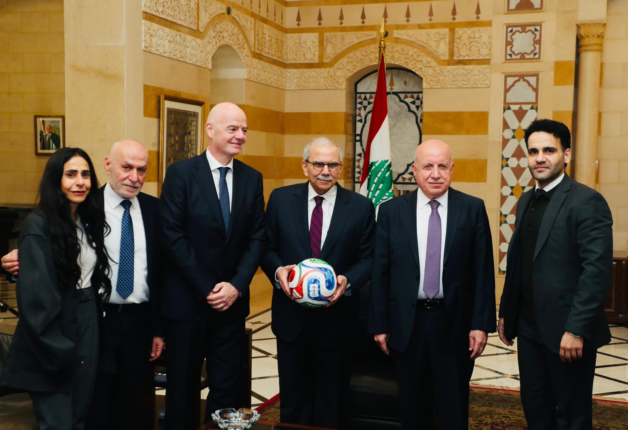 حيدر: إنفانتينو يستكمل إجراءات الجنسية اللبنانية ومباحثات متقدمة حول  إنشاء ملعب في لبنان