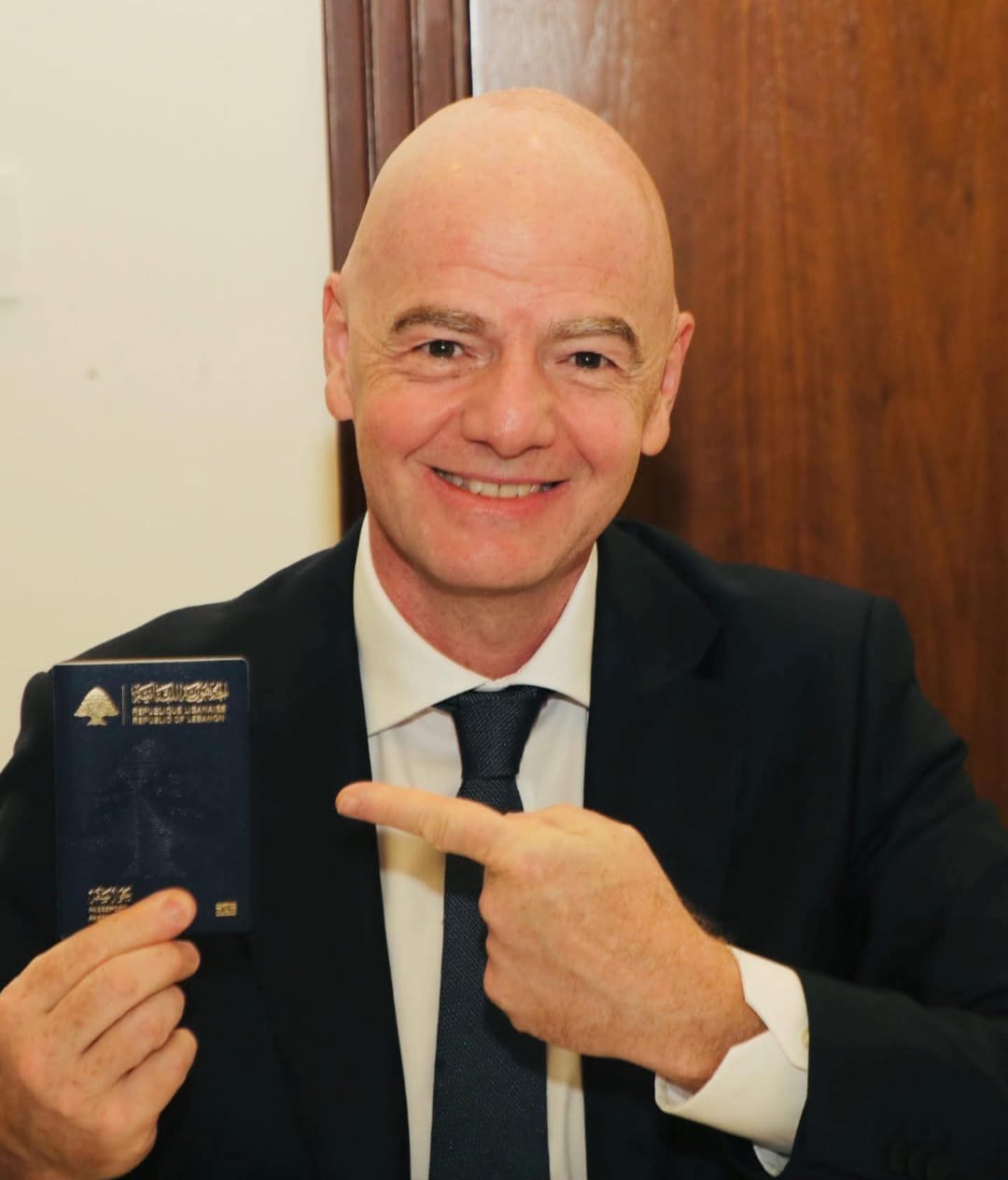 إنفانتينو: أشعر بأنني في وطني… و"فيفا" ستستمر بدعم كرة القدم اللبنانية