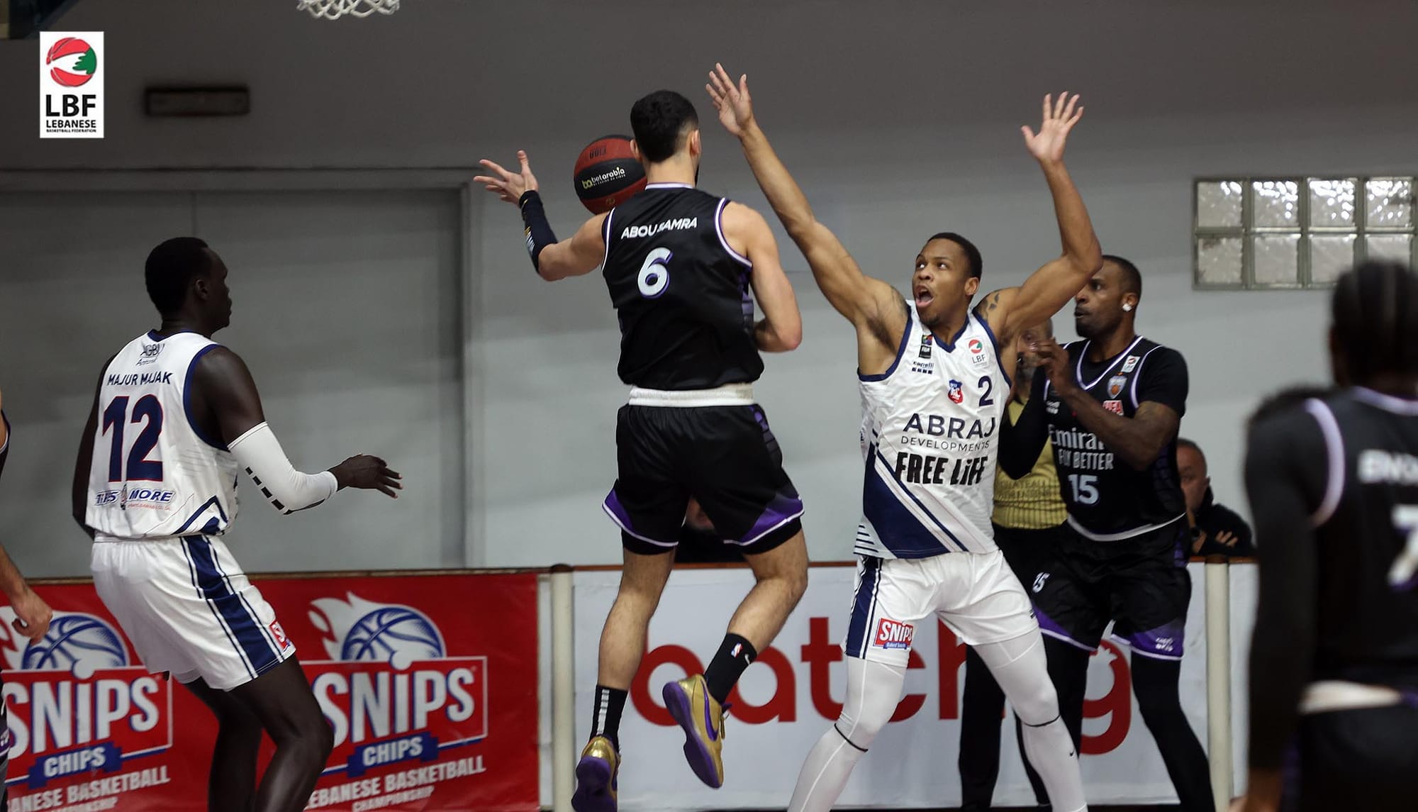 انترانيك يصعد الى المركز السادس بفوزه السهل على بيروت فيرست في بطولة لبنان لكرة السلة