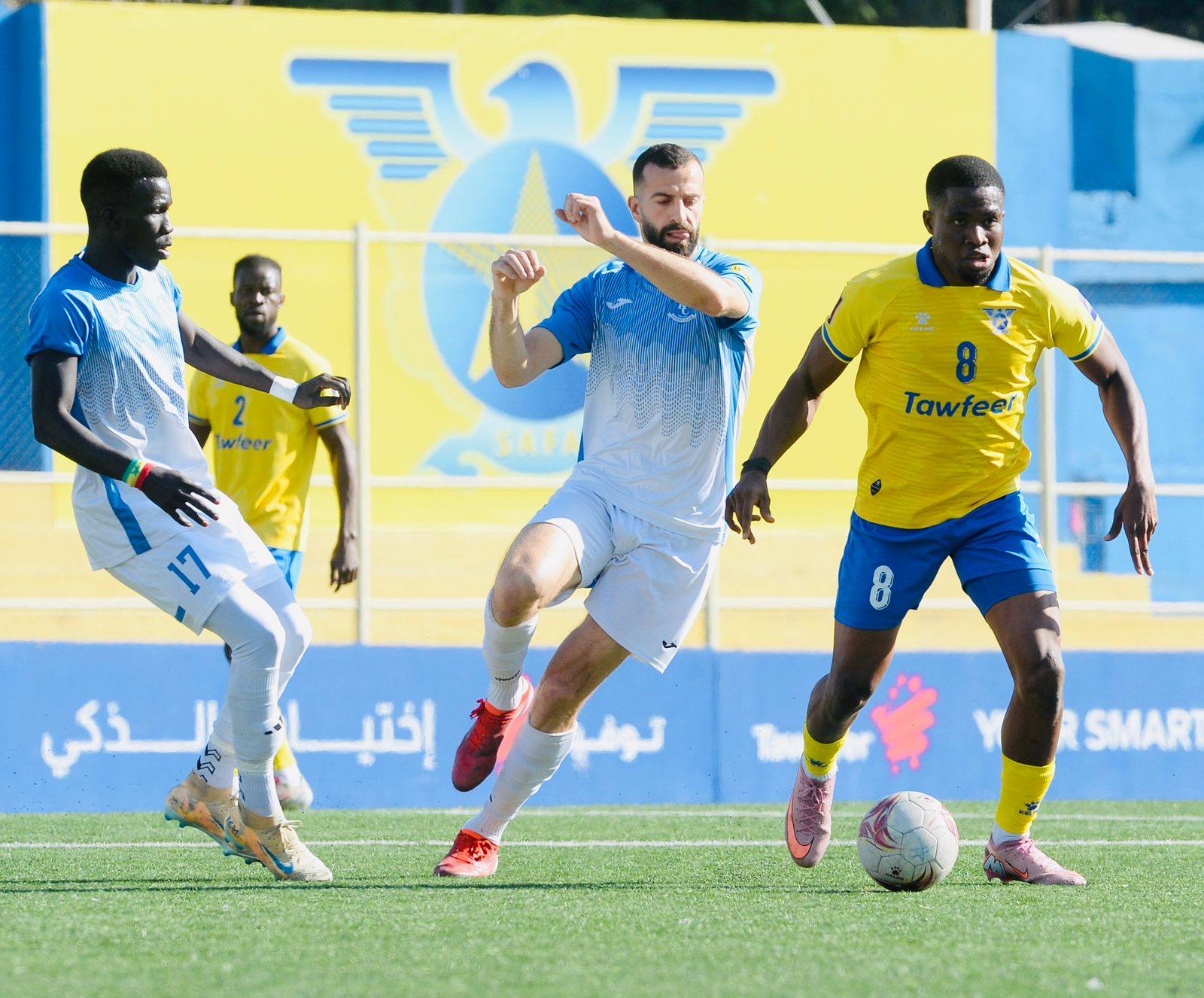 الصفاء يفوز بأقل جهد على الراسينغ في بطولة لبنان لكرة القدم