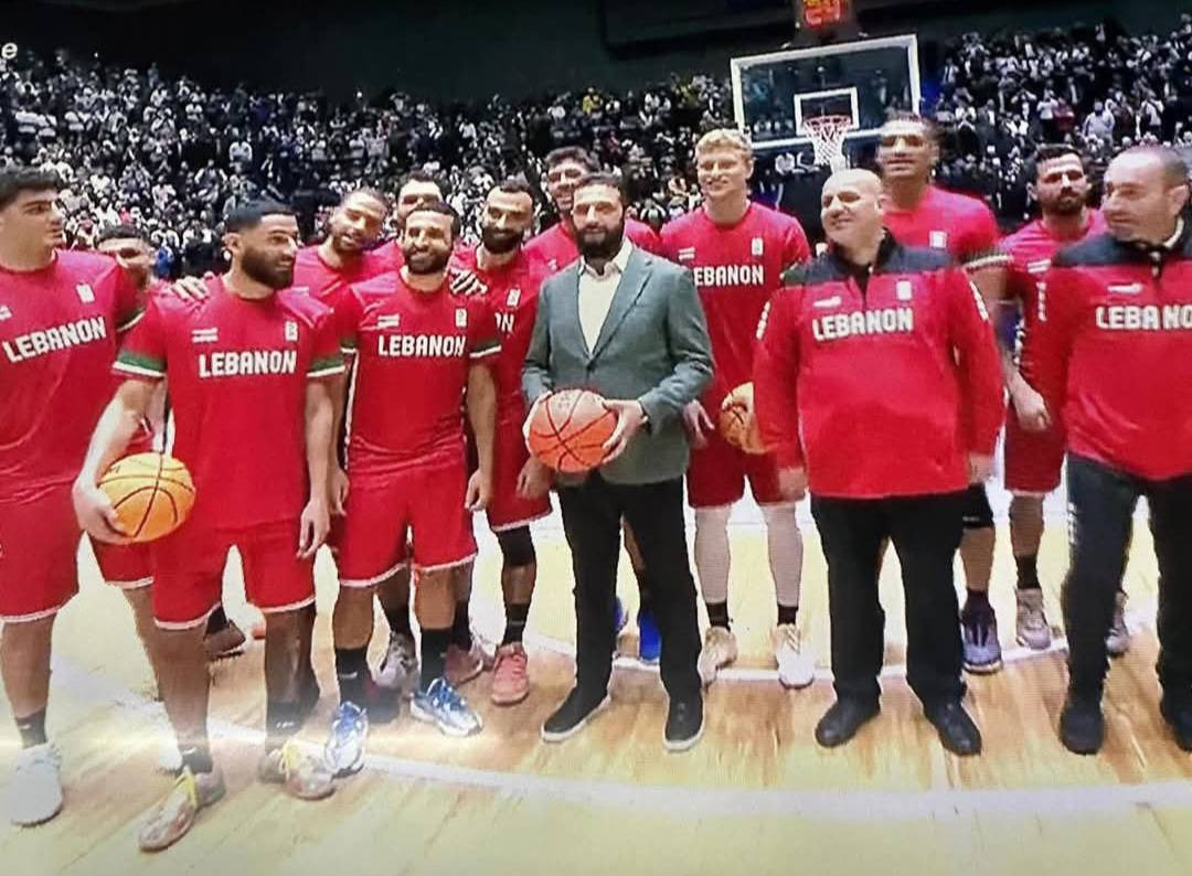 لبنان وسوريا يفتتحان قاعة الفيحاء الرياضية في دمشق بحضور الشرع