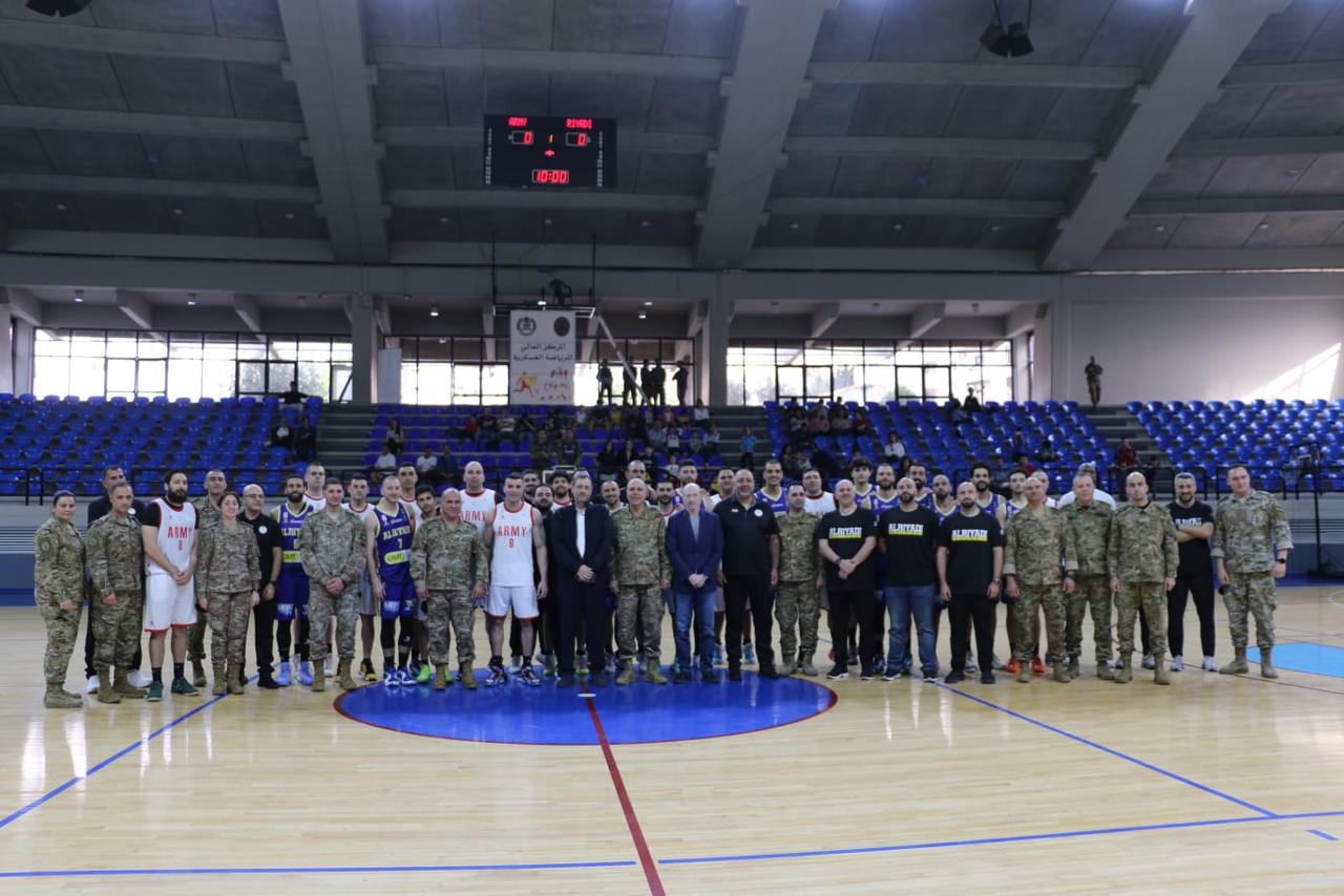 سلة: مباراة ودية بين الجيش والرياضي(بيروت)