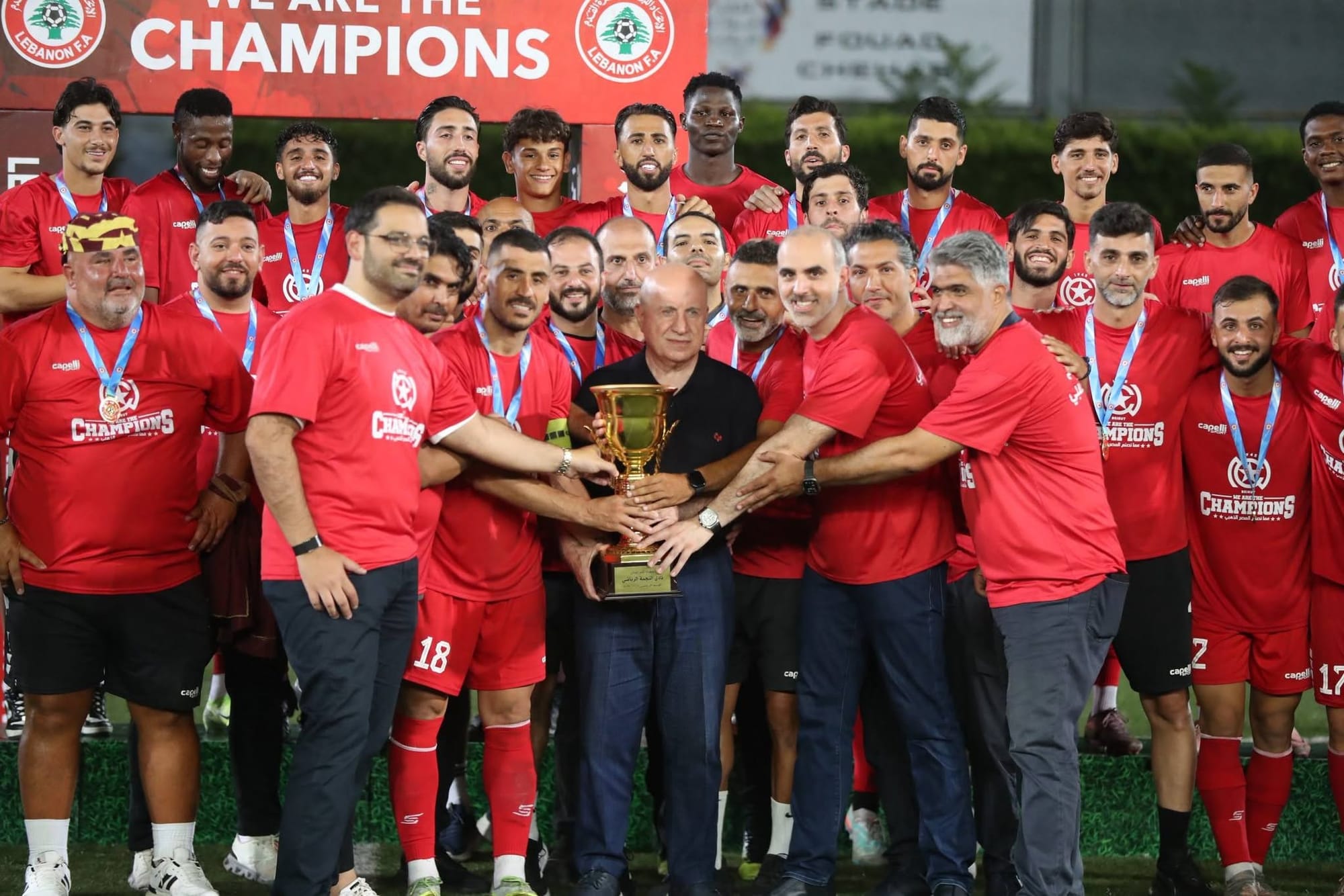 النجمة يحرز لقب كأس لبنان بتغلبه على الحكمة