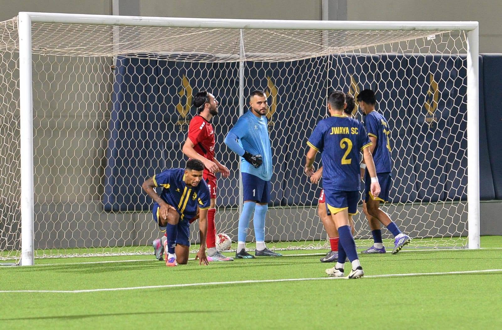النجمة يهزم الرياضي جويا ويقلص الفارق الى نقطتين مع الانصار المتعادل مع العهد