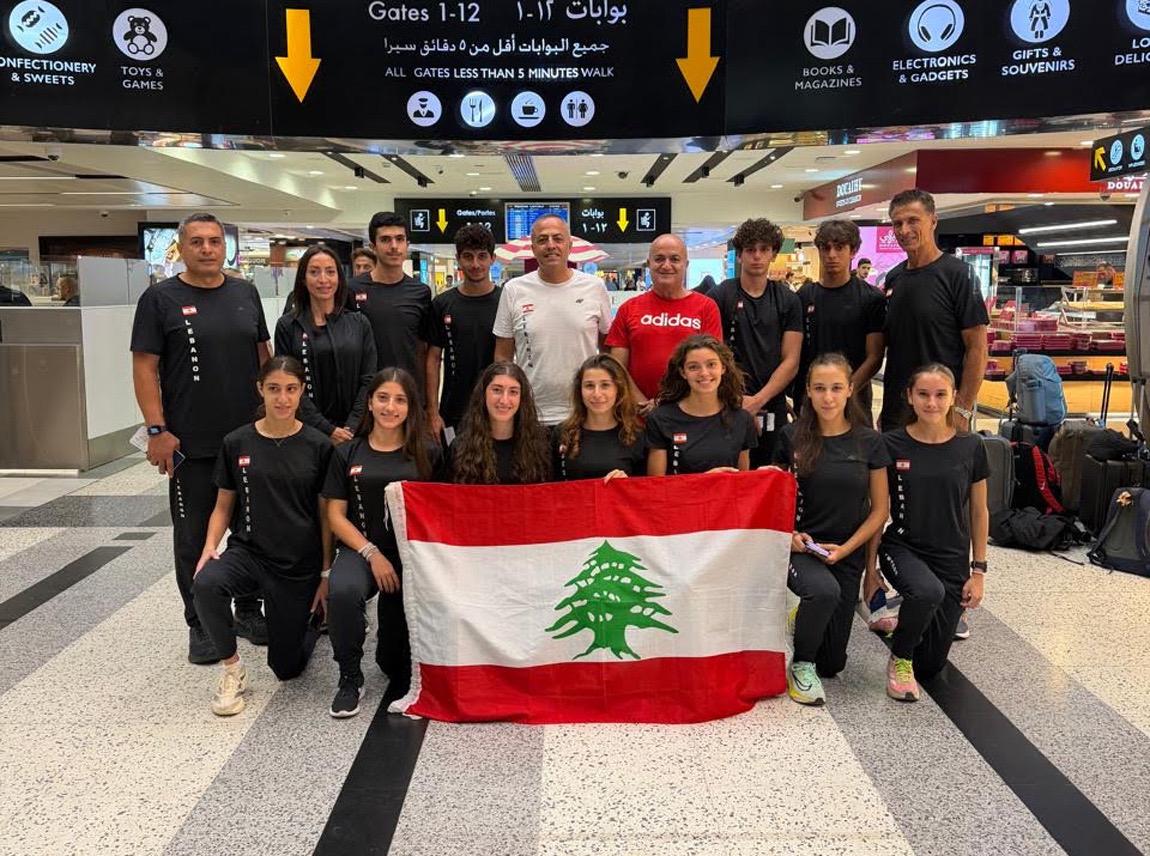 بعثة منتخب لبنان للناشئين بألعاب القوى تشارك في البطولة العربية بالقاهرة