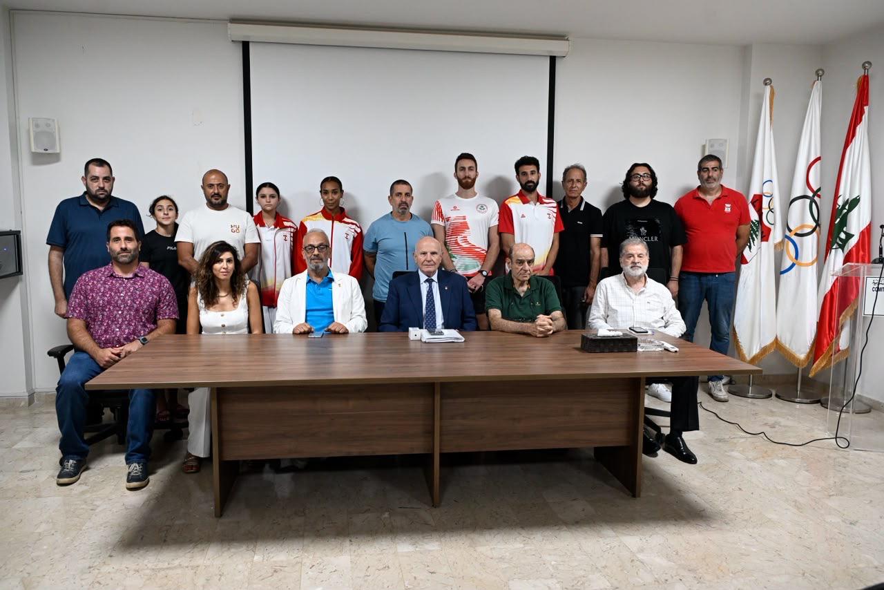 الأولمبية اللبنانية تعلن عن البعثة الرياضيةإلى دورة الألعاب الآسيوية العشرين ( ناغويا – اليابان )
