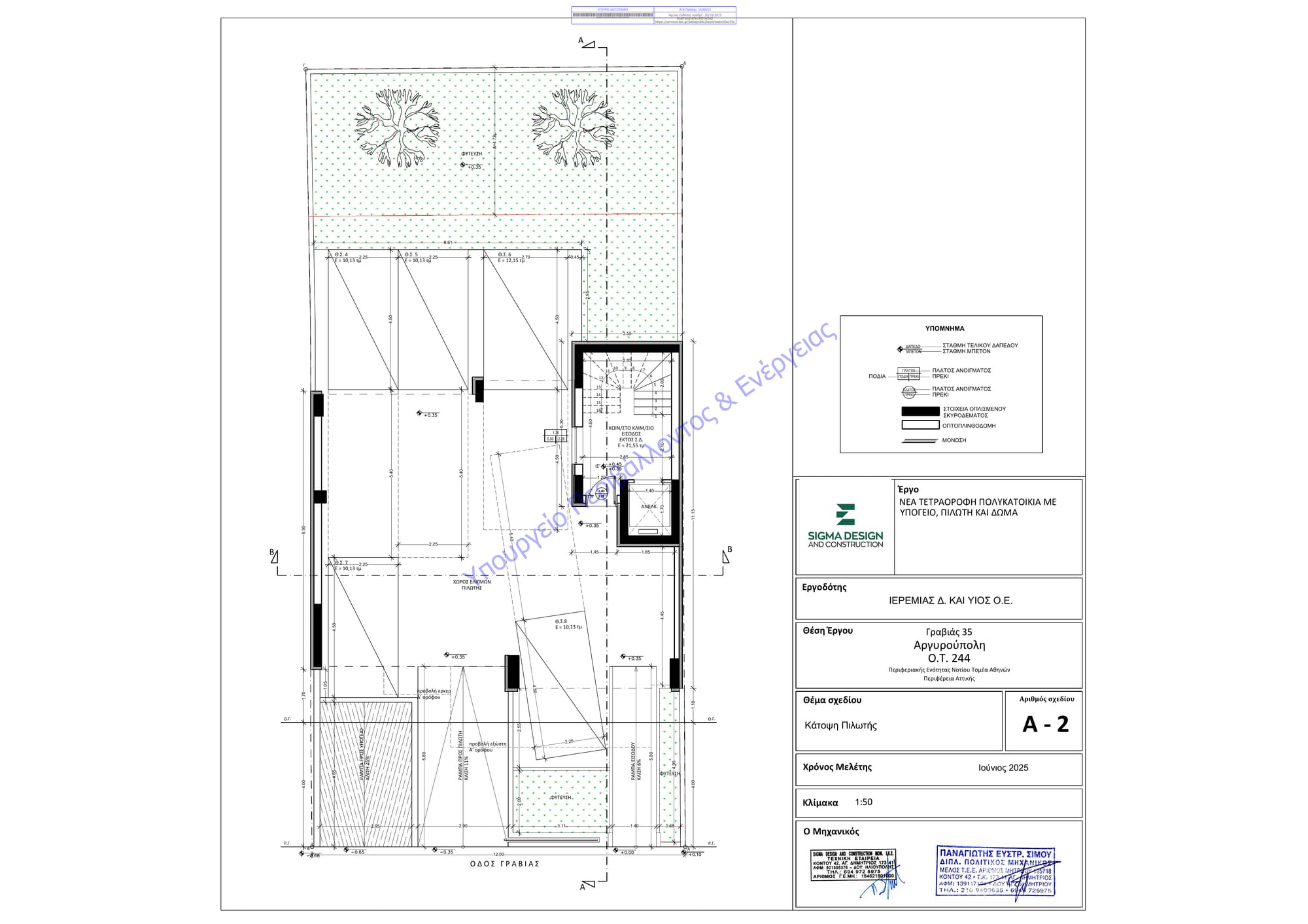 Κάτοψη Πιλωτής