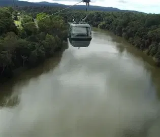 A Ride on the Kuranda Skyrail