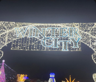 Visiting Parade Magazine's #1 Christmas Lights Display