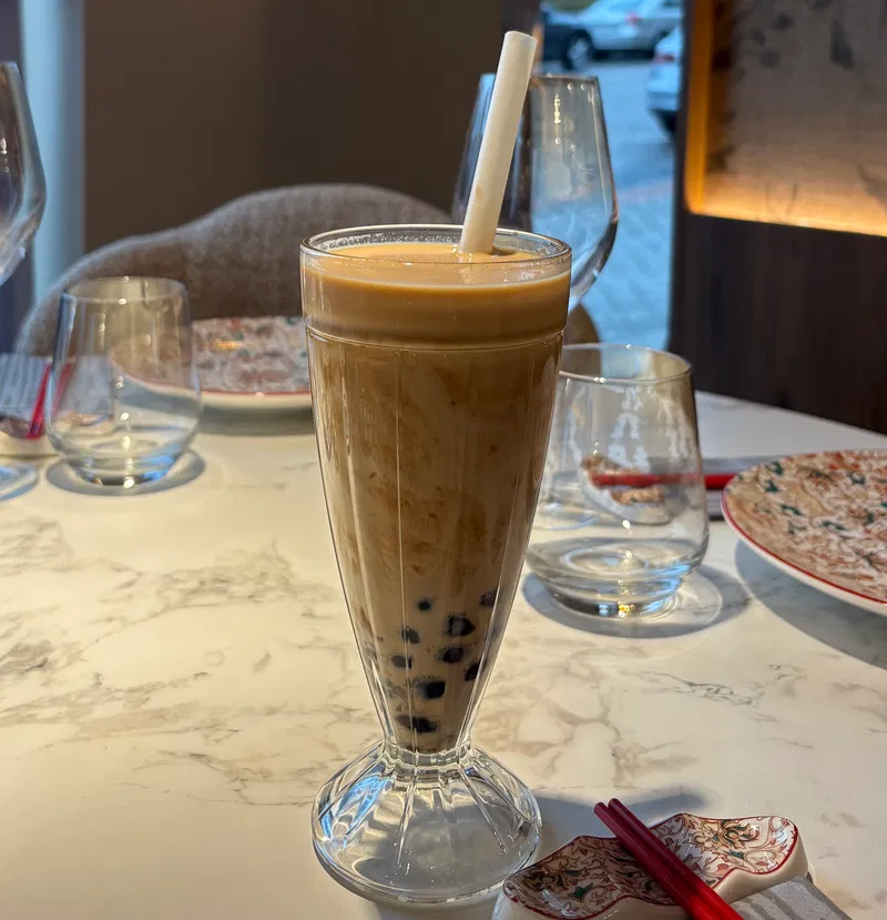 TÉ CON LECHE (BUBBLE TEA) 黑糖珍珠奶茶