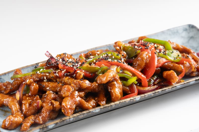 59- TIRAS DE TERNERA AGRIDULCE 糖醋牛柳