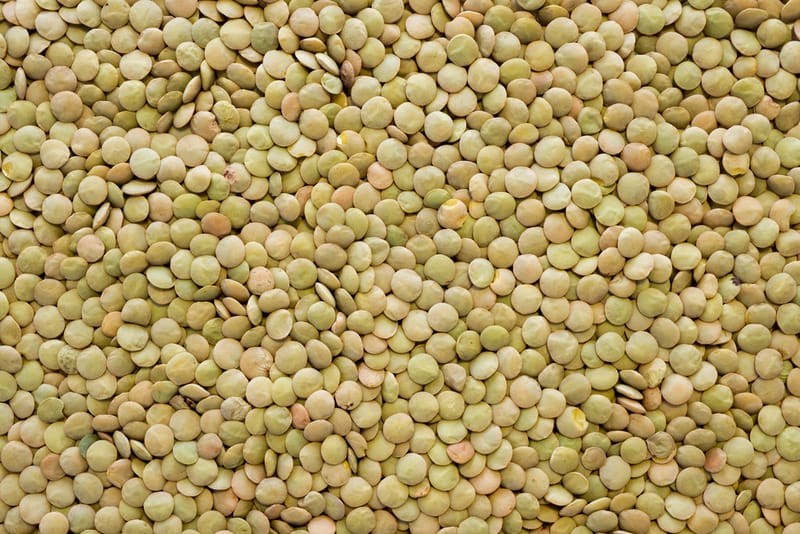 Green lentils