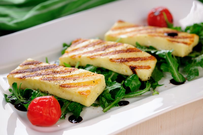 Halloumi Saganaki