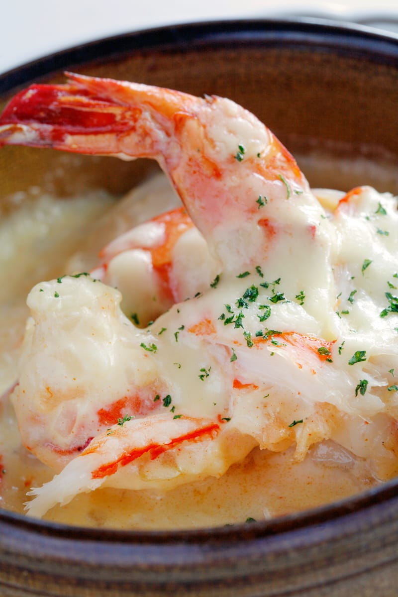 Plaka shrimps ( fondue)