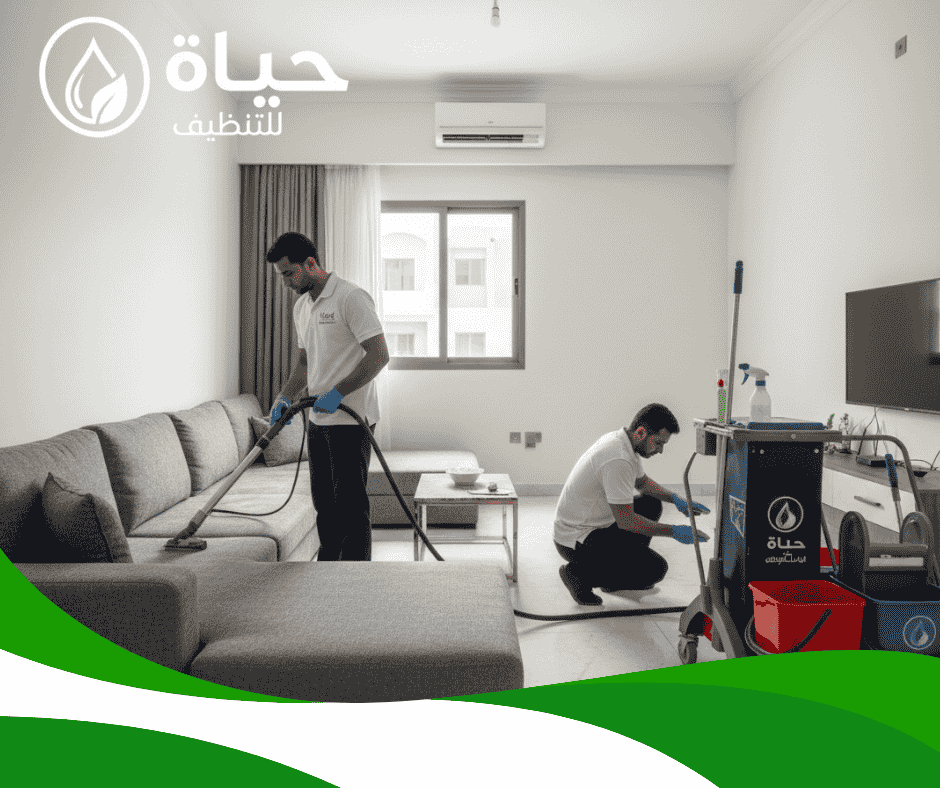 شركة حياة لتنظيف الكنب والمجالس بالدمام