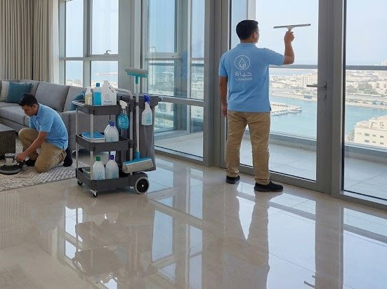 شركة حياة لتنظيف المنازل بمكة
