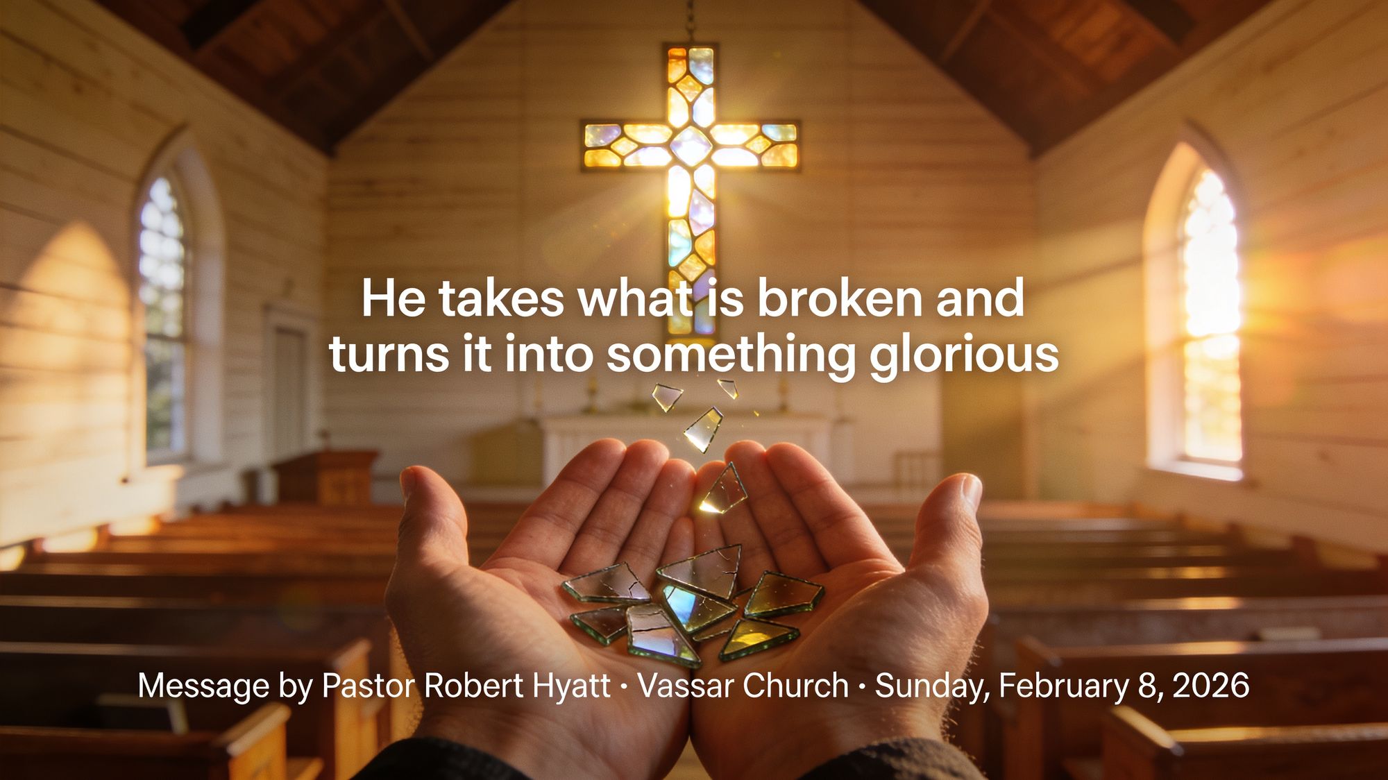 He Takes What Is Broken and Turns it in to Something Gloriouse