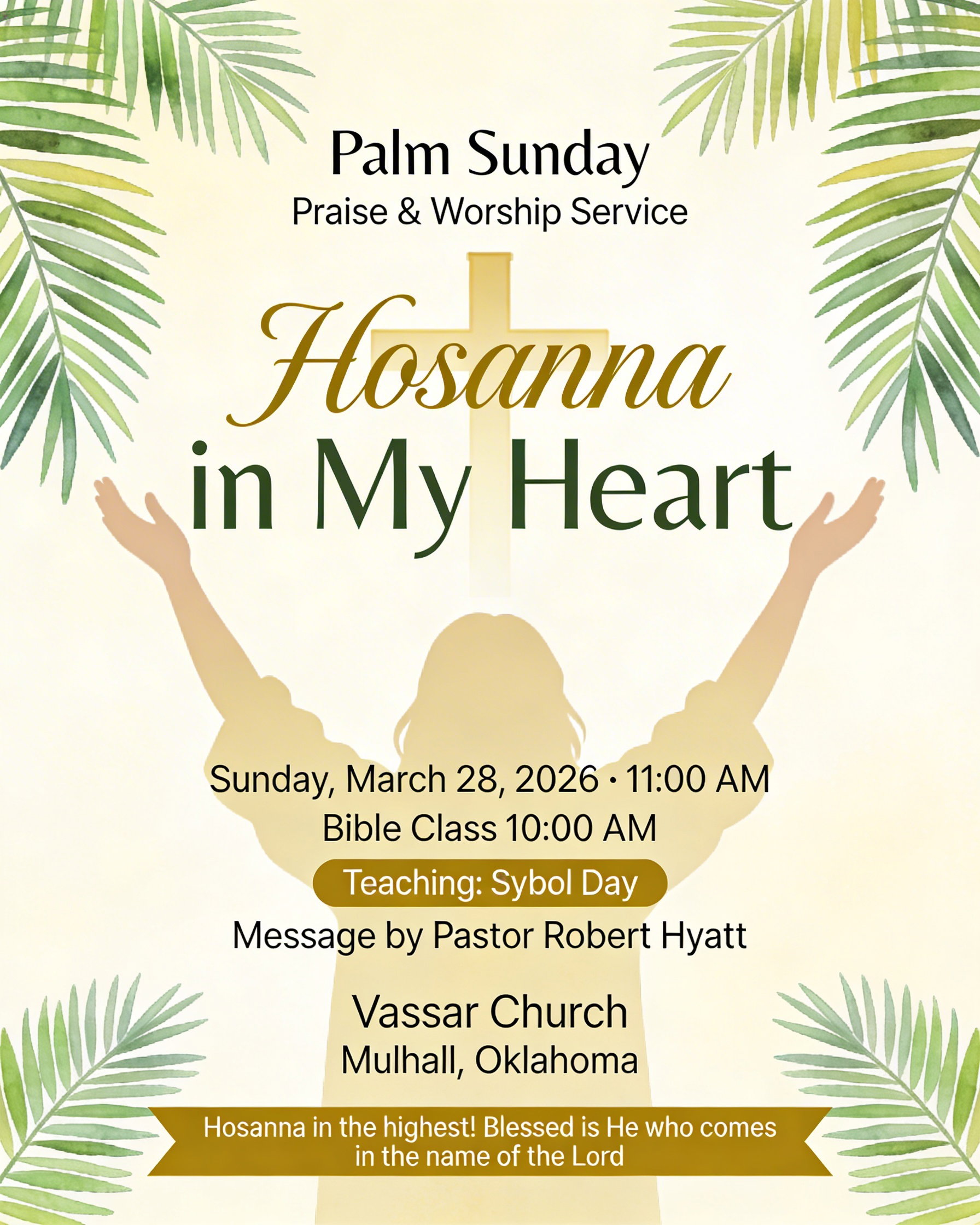 "Hosanna in My Heart"
