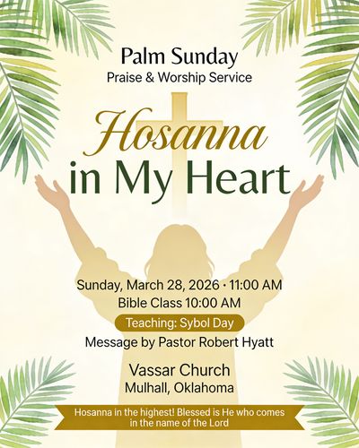 "Hosanna in My Heart"