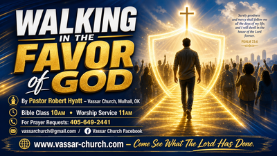Walking in the Favor of God