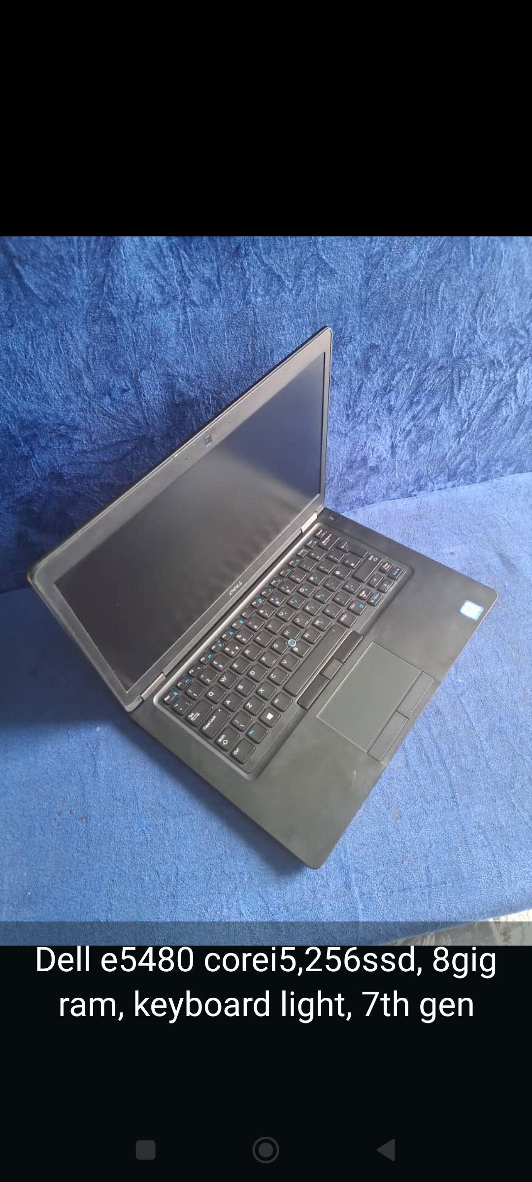 Dell e 5408 corei5 256gb SSD 8gig keyboard light 7th Gen