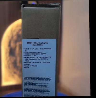 HP Omin 16-Am0015Nia Gaming