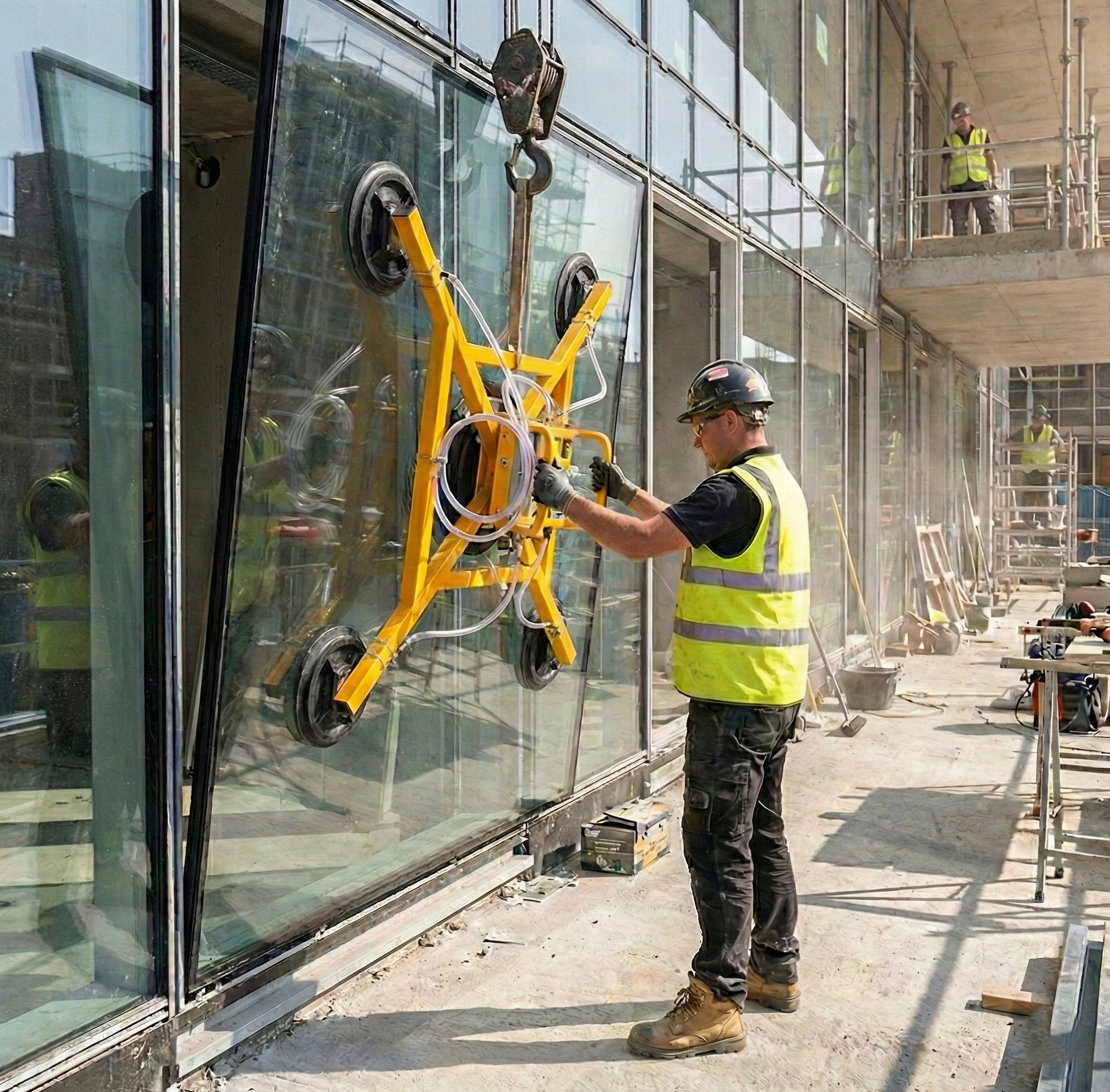 בדיקת אביזרי הרמה לא מקובעים - וואקום, מגנטים ומנגנונים מכאניים
