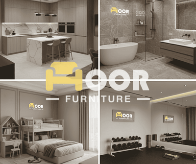 Modern furniture detailing in Riyadh – Hoor Company for designing modern furniture upon request