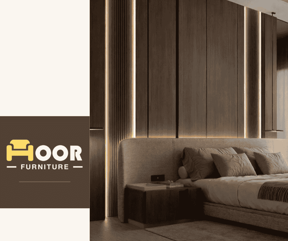 تفصيل غرف النوم بشركة حور بالرياض